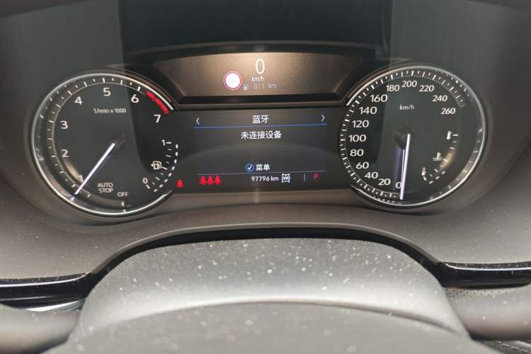 Used Cadillac XT5 2020 28T Four-Wheel Drive Luxury Version Instrument Cluster