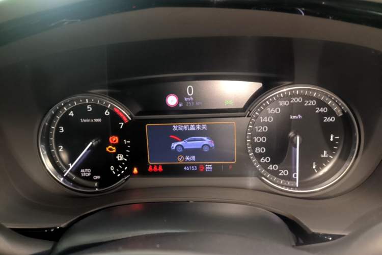 Used Cadillac XT5 2020 28T Four-Wheel Drive Luxury Version Instrument Cluster