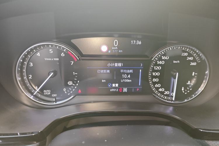 Used Cadillac XT5 2020 28T Four-Wheel Drive Luxury Version Instrument Cluster