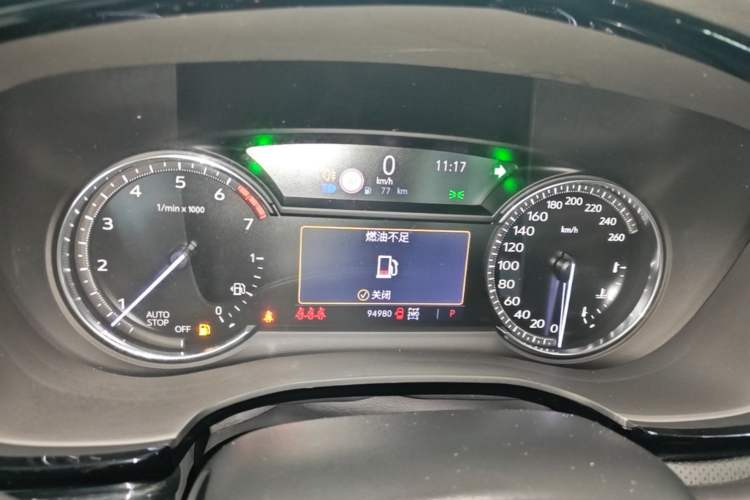 Used Cadillac XT5 2020 28T Four-Wheel Drive Luxury Version Instrument Cluster