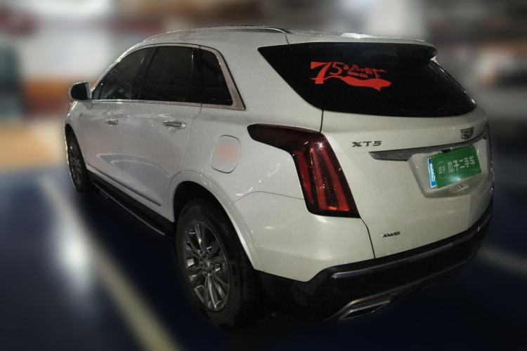 Used Cadillac XT5 2020 28T Four-Wheel Drive Luxury Version Rear Left 45 Deg