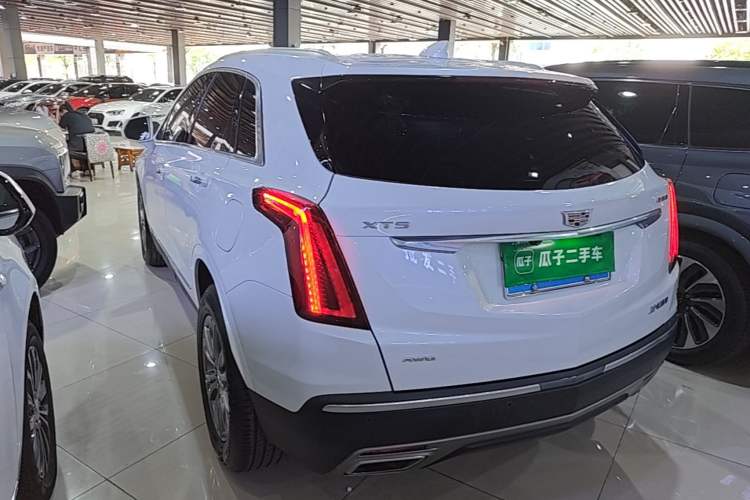 Used Cadillac XT5 2020 28T Four-Wheel Drive Luxury Version Rear Left 45 Deg