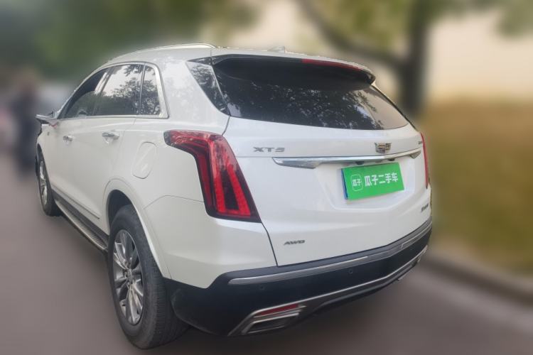 Used Cadillac XT5 2020 28T Four-Wheel Drive Luxury Version Rear Left 45 Deg