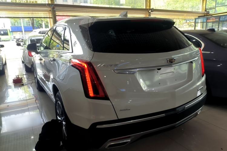 Used Cadillac XT5 2020 28T Four-Wheel Drive Luxury Version Rear Left 45 Deg