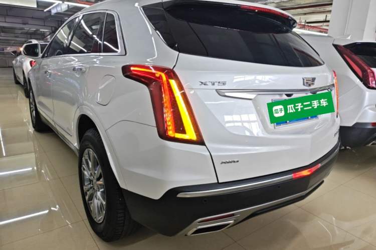 Used Cadillac XT5 2020 28T Four-Wheel Drive Luxury Version Rear Left 45 Deg