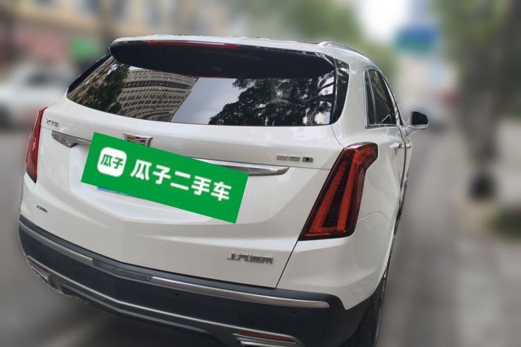 Used Cadillac XT5 2020 28T Four-Wheel Drive Luxury Version Rear Right 45 Deg