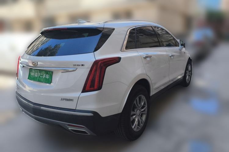Used Cadillac XT5 2020 Revised Version 28T Four-Wheel Drive Luxury Edition Rear Right 45 Deg