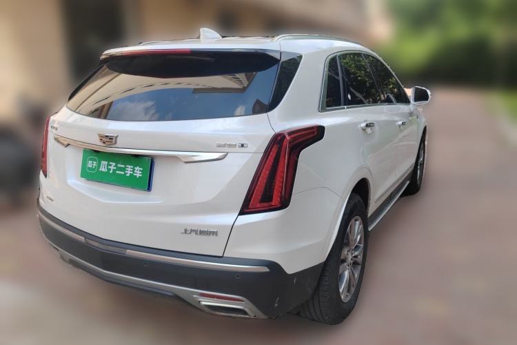 Used Cadillac XT5 2020 28T Four-Wheel Drive Luxury Version Rear Right 45 Deg
