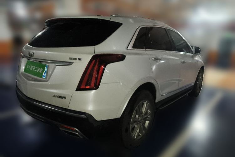 Used Cadillac XT5 2020 28T Four-Wheel Drive Luxury Version Rear Right 45 Deg
