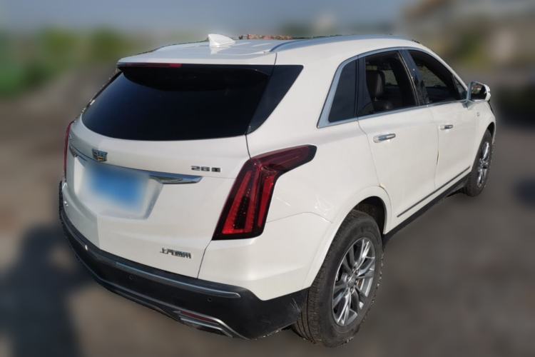 Used Cadillac XT5 2020 28T Four-Wheel Drive Luxury Version Rear Right 45 Deg