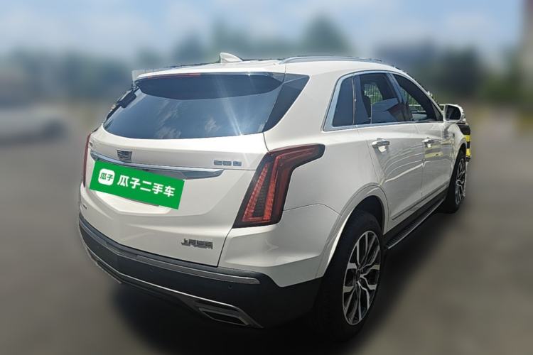 Used Cadillac XT5 2020 28T Four-Wheel Drive Luxury Version Rear Right 45 Deg