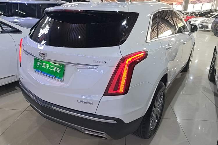 Used Cadillac XT5 2020 28T Four-Wheel Drive Luxury Version Rear Right 45 Deg