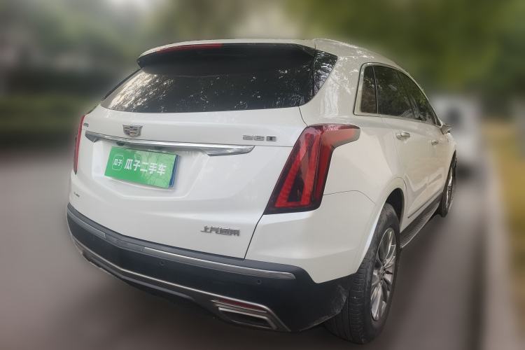 Used Cadillac XT5 2020 28T Four-Wheel Drive Luxury Version Rear Right 45 Deg