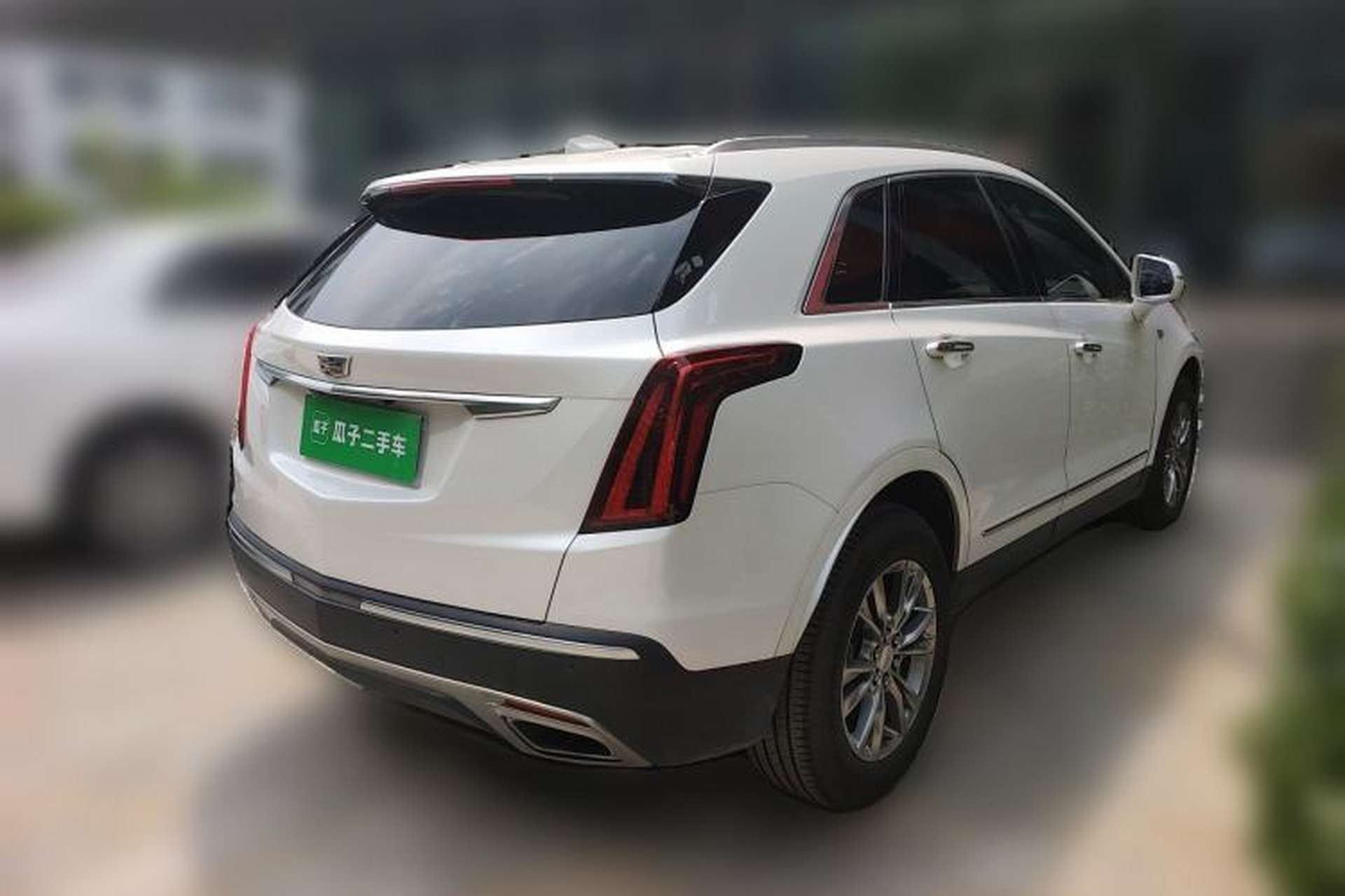 Used Cadillac XT5 2020 28T Four-Wheel Drive Luxury Version Rear Right 45 Deg