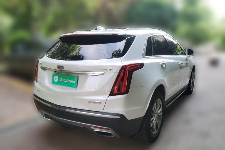 Used Cadillac XT5 2020 28T Four-Wheel Drive Luxury Version Rear Right 45 Deg