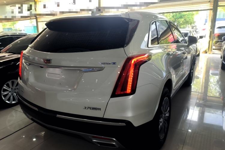 Used Cadillac XT5 2020 28T Four-Wheel Drive Luxury Version Rear Right 45 Deg
