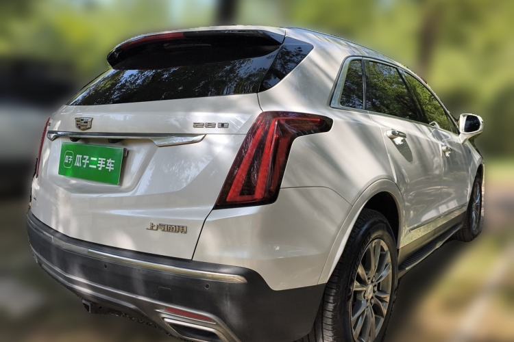 Used Cadillac XT5 2020 28T Four-Wheel Drive Luxury Version Rear Right 45 Deg