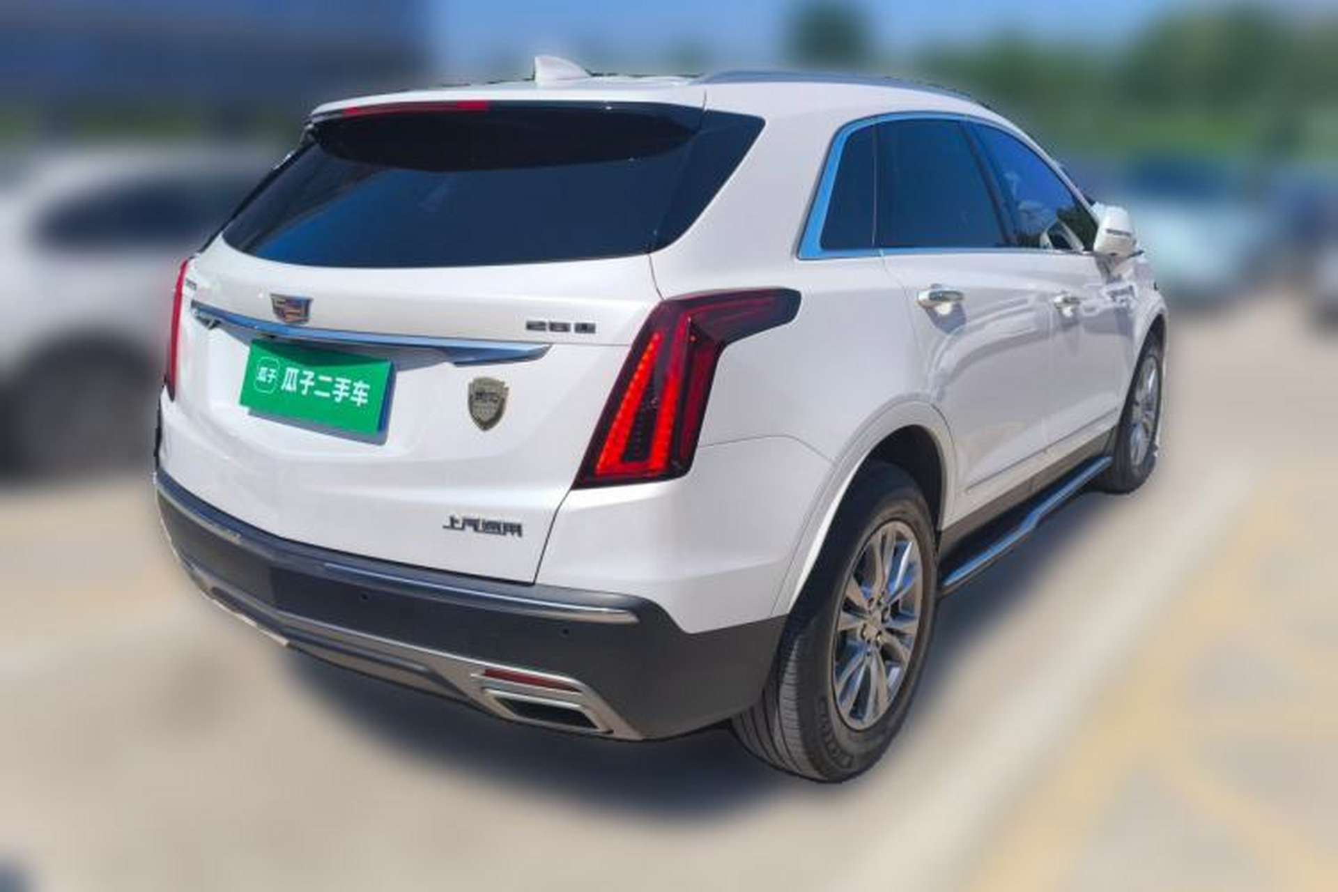 Used Cadillac XT5 2020 Revised Version 28T Luxury Edition Rear Right 45 Deg