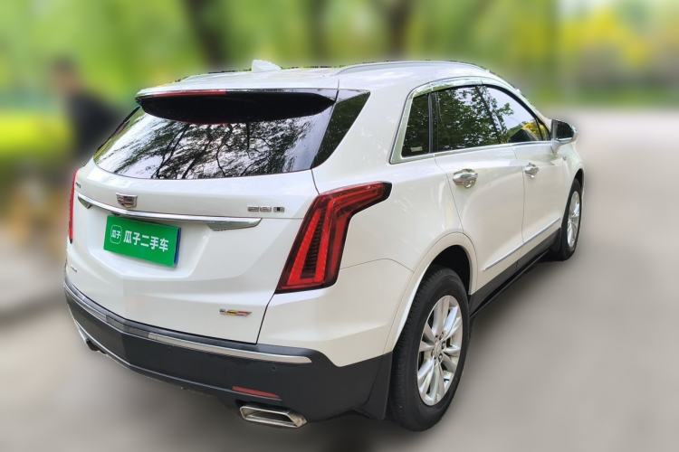 Used Cadillac XT5 2020 28T Four-Wheel Drive Tech Version Rear Right 45 Deg