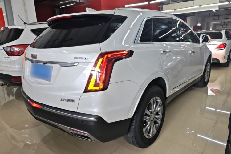 Used Cadillac XT5 2020 28T Four-Wheel Drive Luxury Version Rear Right 45 Deg