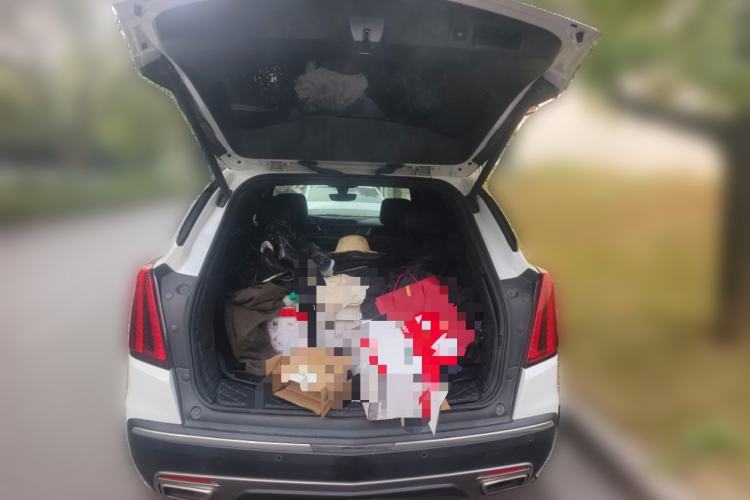 Used Cadillac XT5 2020 28T Four-Wheel Drive Luxury Version Trunk