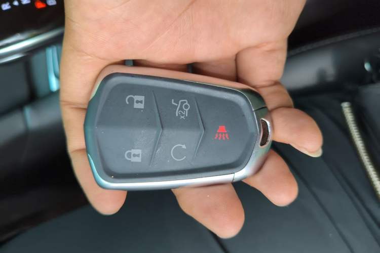 Used Cadillac XT5 2020 28T Four-Wheel Drive Tech Version Vehicle Key