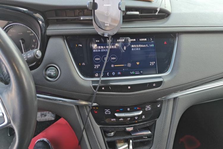 Used Cadillac XT5 2021 28T Four-Wheel Drive Luxury Version Audio And AC Panel