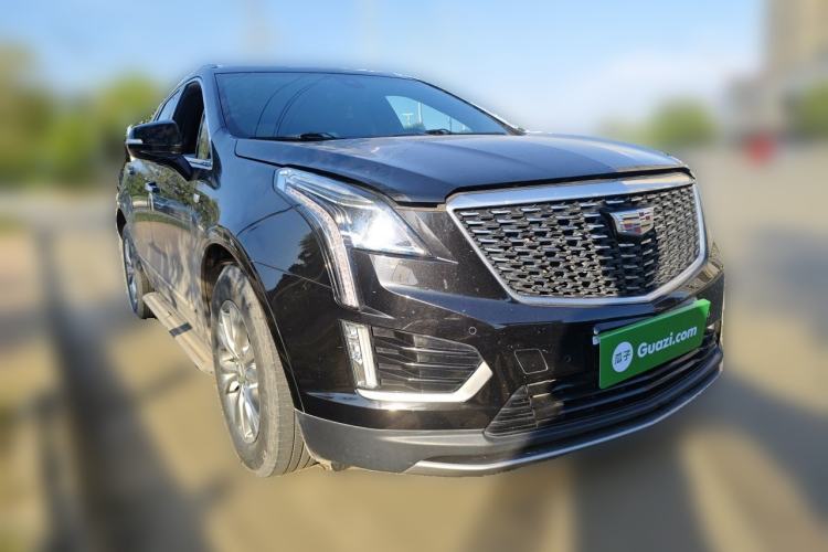 Used Cadillac XT5 2021 28T Four-Wheel Drive Luxury Version Front Right 45 Deg