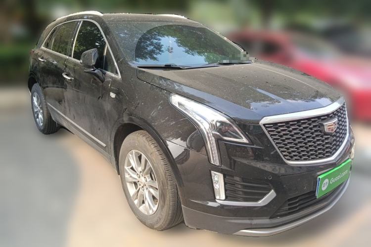 Used Cadillac XT5 2021 2.0T Two-Wheel Drive Luxury Version Front Right 45 Deg