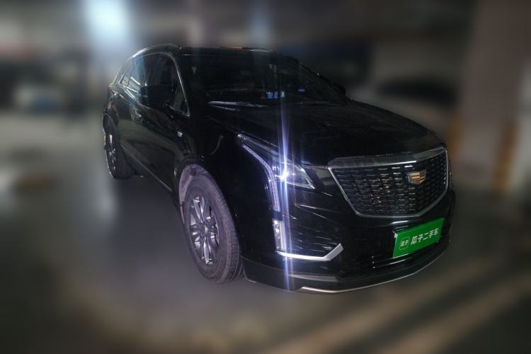 Used Cadillac XT5 2021 2.0T Four-Wheel Drive Luxury Version Front Right 45 Deg