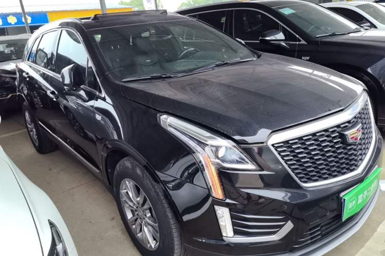 Used Cadillac XT5 2021 28T Four-Wheel Drive Luxury Version Front Right 45 Deg