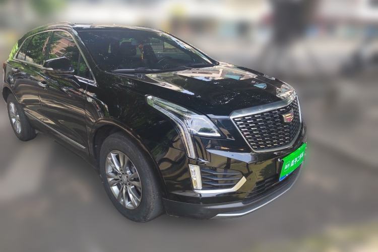 Used Cadillac XT5 2021 2.0T Four-Wheel Drive Luxury Version Front Right 45 Deg