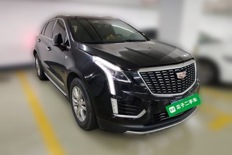 Used Cadillac XT5 2021 2.0T Four-Wheel Drive Luxury Version Front Right 45 Deg