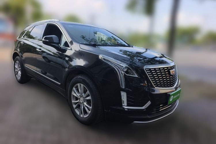Used Cadillac XT5 2021 2.0T Four-Wheel Drive Luxury Version Front Right 45 Deg