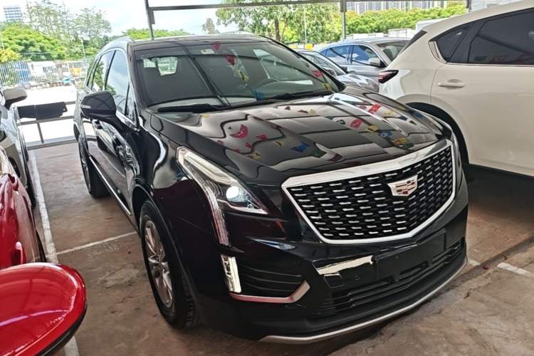 Used Cadillac XT5 2021 2.0T Four-Wheel Drive Luxury Version Front Right 45 Deg