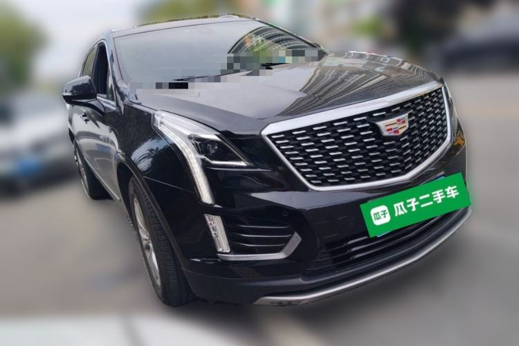 Used Cadillac XT5 2021 2.0T Four-Wheel Drive Luxury Version Front Right 45 Deg