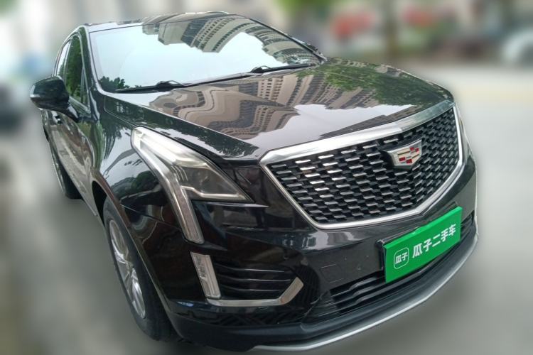 Used Cadillac XT5 2021 2.0T Two-Wheel Drive Luxury Version Front Right 45 Deg