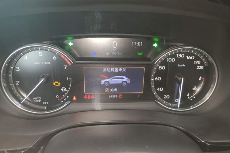 Used Cadillac XT5 2021 2.0T Two-Wheel Drive Luxury Version Instrument Cluster