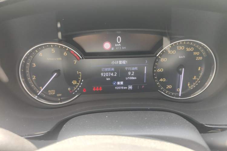 Used Cadillac XT5 2021 28T Four-Wheel Drive Luxury Version Instrument Cluster