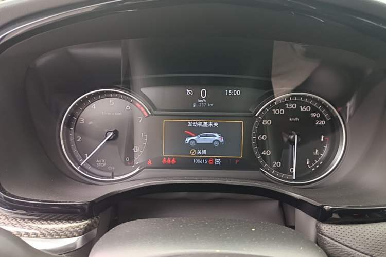 Used Cadillac XT5 2021 28T Four-Wheel Drive Leading Sport Model Instrument Cluster
