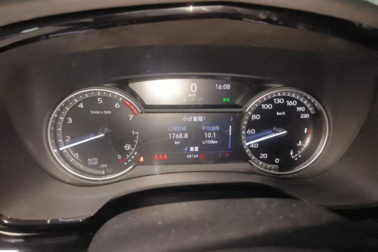 Used Cadillac XT5 2021 2.0T Two-Wheel Drive Luxury Version Instrument Cluster