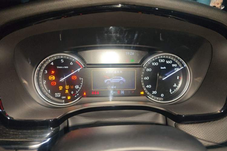 Used Cadillac XT5 2021 2.0T Four-Wheel Drive Luxury Version Instrument Cluster
