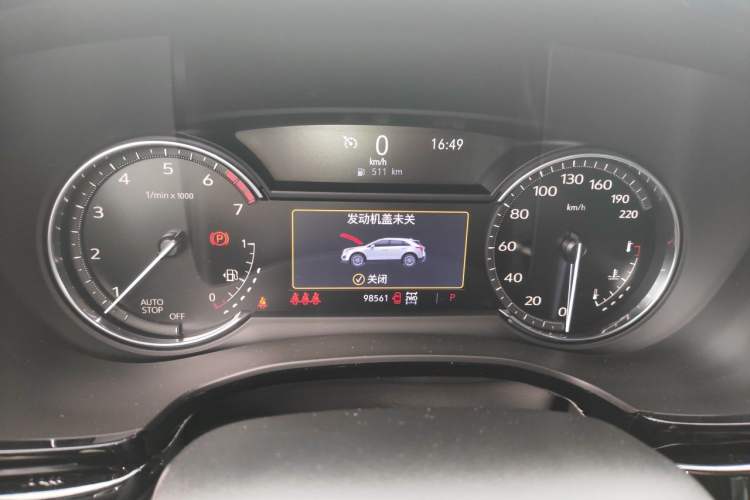 Used Cadillac XT5 2021 2.0T Four-Wheel Drive Premium Edition Instrument Cluster