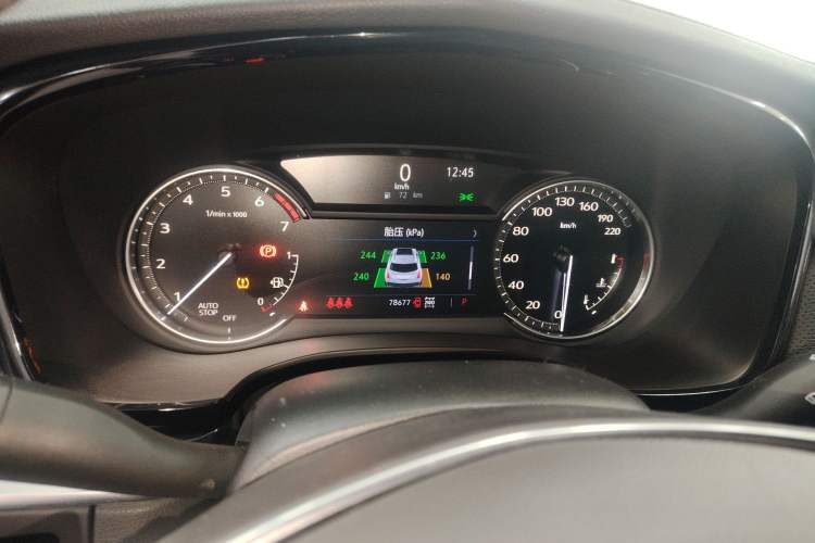 Used Cadillac XT5 2021 28T Four-Wheel Drive Luxury Version Instrument Cluster
