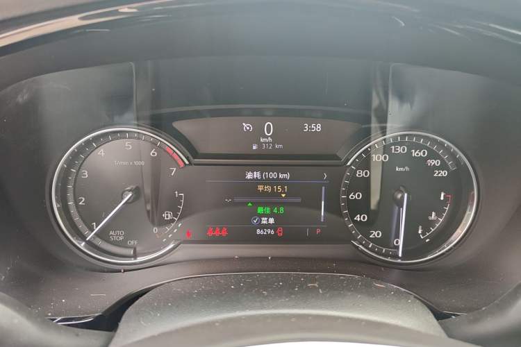 Used Cadillac XT5 2021 2.0T Two-Wheel Drive Luxury Version Instrument Cluster