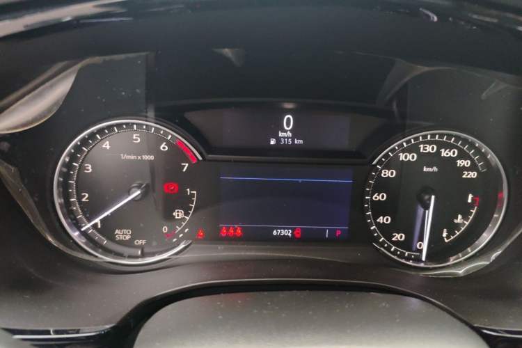 Used Cadillac XT5 2021 2.0T Two-Wheel Drive Luxury Version Instrument Cluster