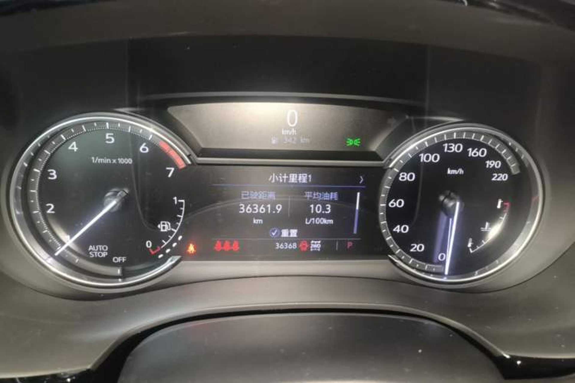 Used Cadillac XT5 2021 2.0T Four-Wheel Drive Luxury Version Instrument Cluster