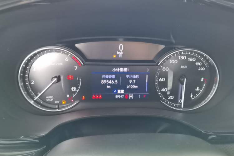 Used Cadillac XT5 2021 28T Four-Wheel Drive Luxury Version Instrument Cluster