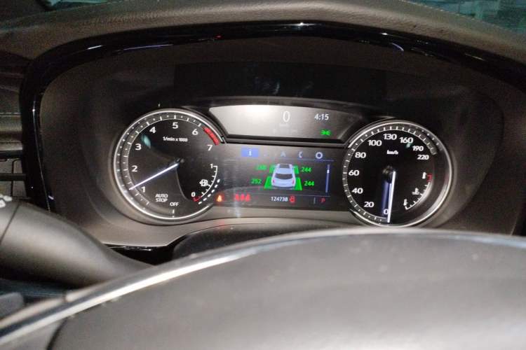 Used Cadillac XT5 2021 2.0T Two-Wheel Drive Luxury Version Instrument Cluster