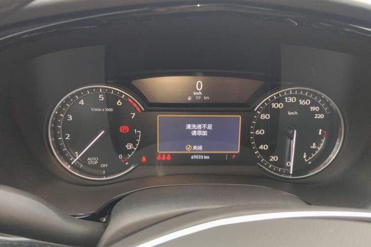 Used Cadillac XT5 2021 2.0T Two-Wheel Drive Luxury Version Instrument Cluster